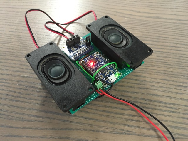 The audio system