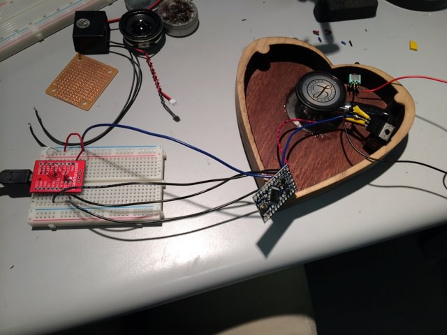 Wiring up the Arduino